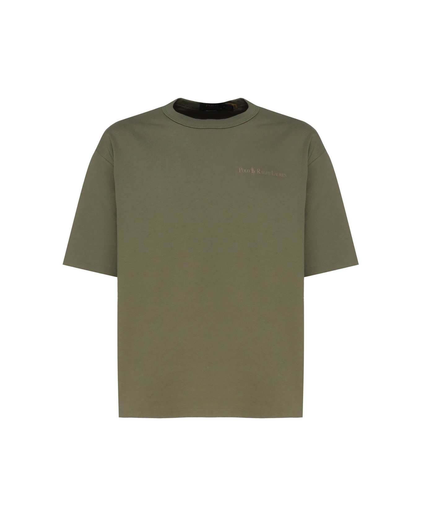 Polo Ralph Lauren T-shirt With Logo - Green シャツ