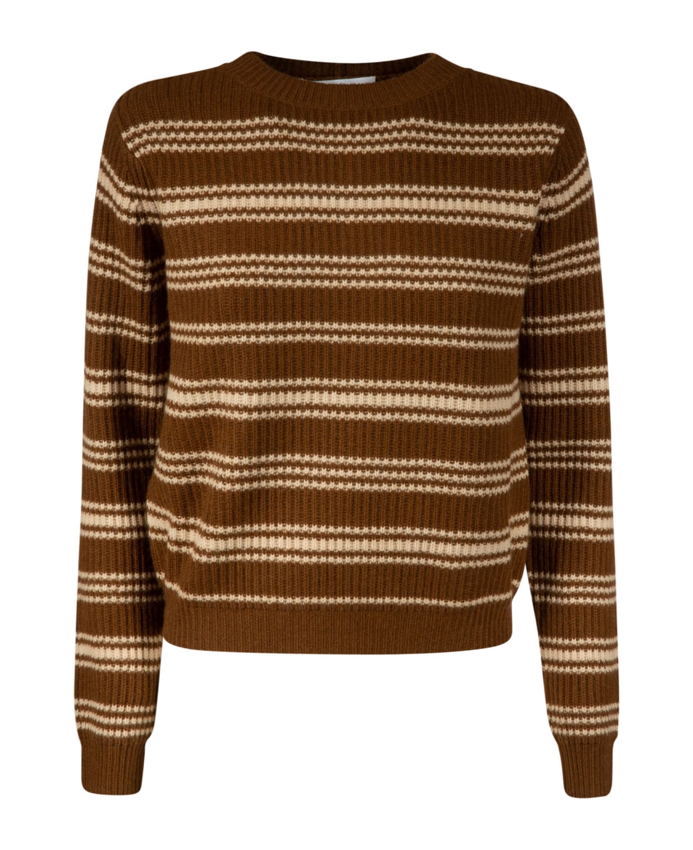 Max Mara Stripe Knit Ribbed Sweater | italist