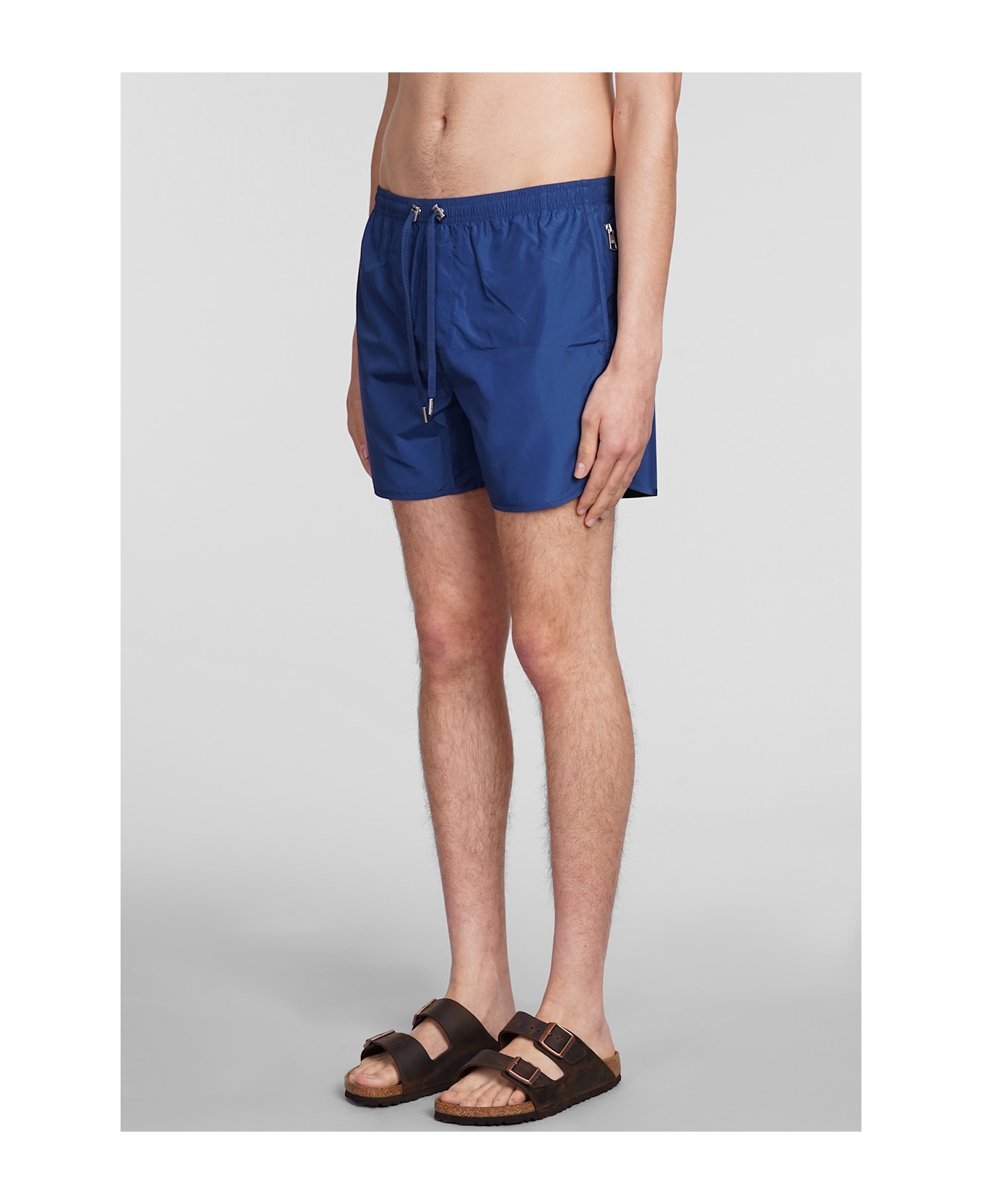 Neil Barrett Beachwear In Blue Polyester - blue