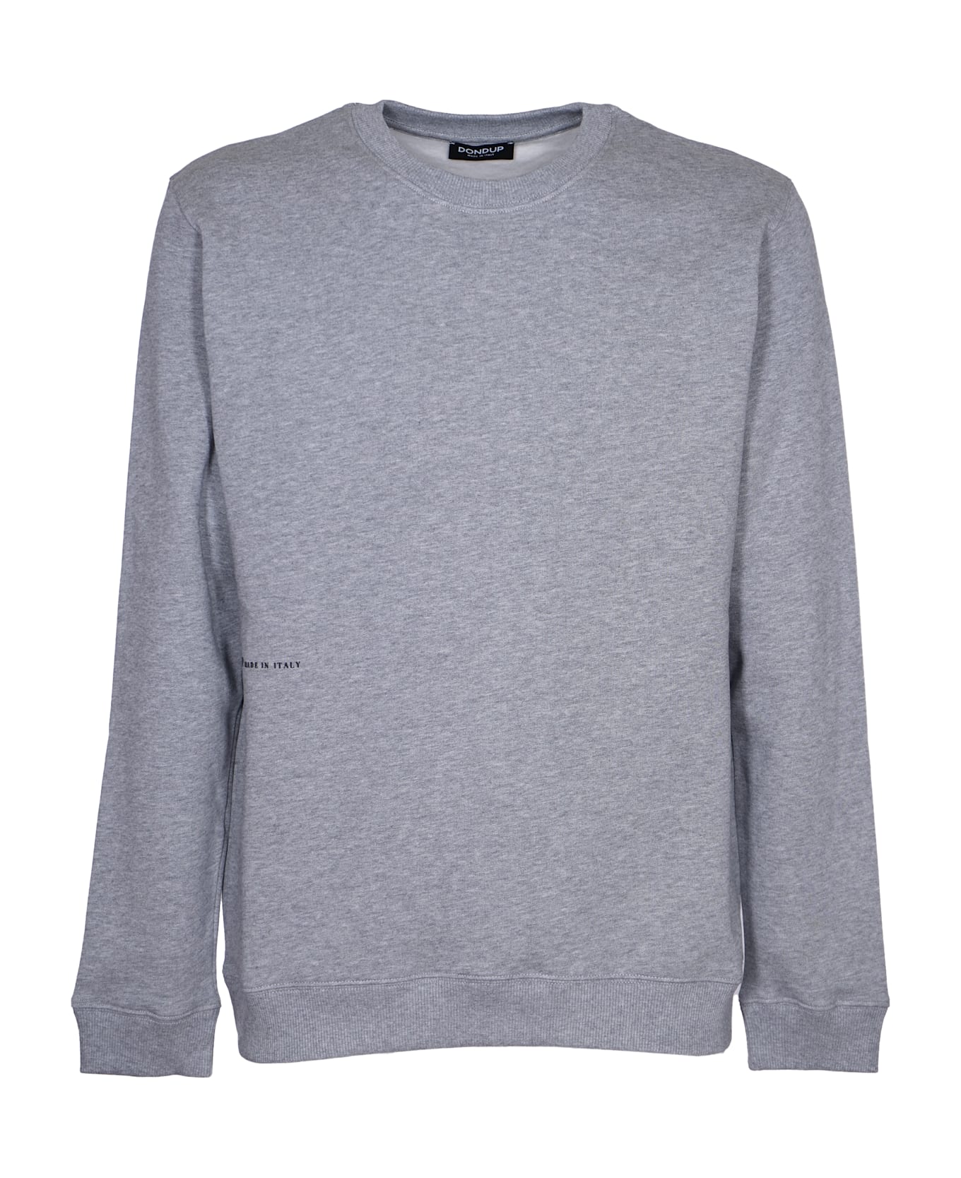 Stone Island High-neck Logo Patched Pullover - Lead Grey