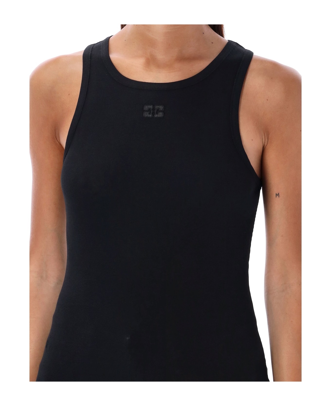 Ganni Tank Top - BALCK