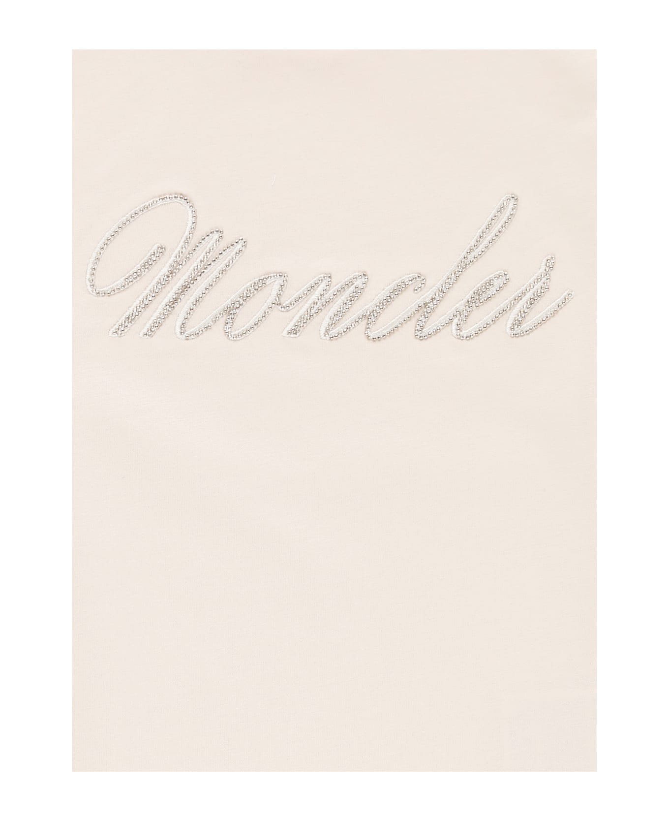 Moncler Logoed T-shirt - Pink