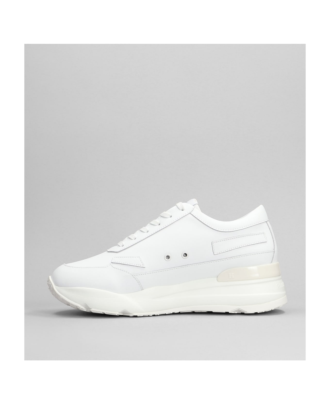 Ruco Line R-evolve Sneakers In White Leather - white