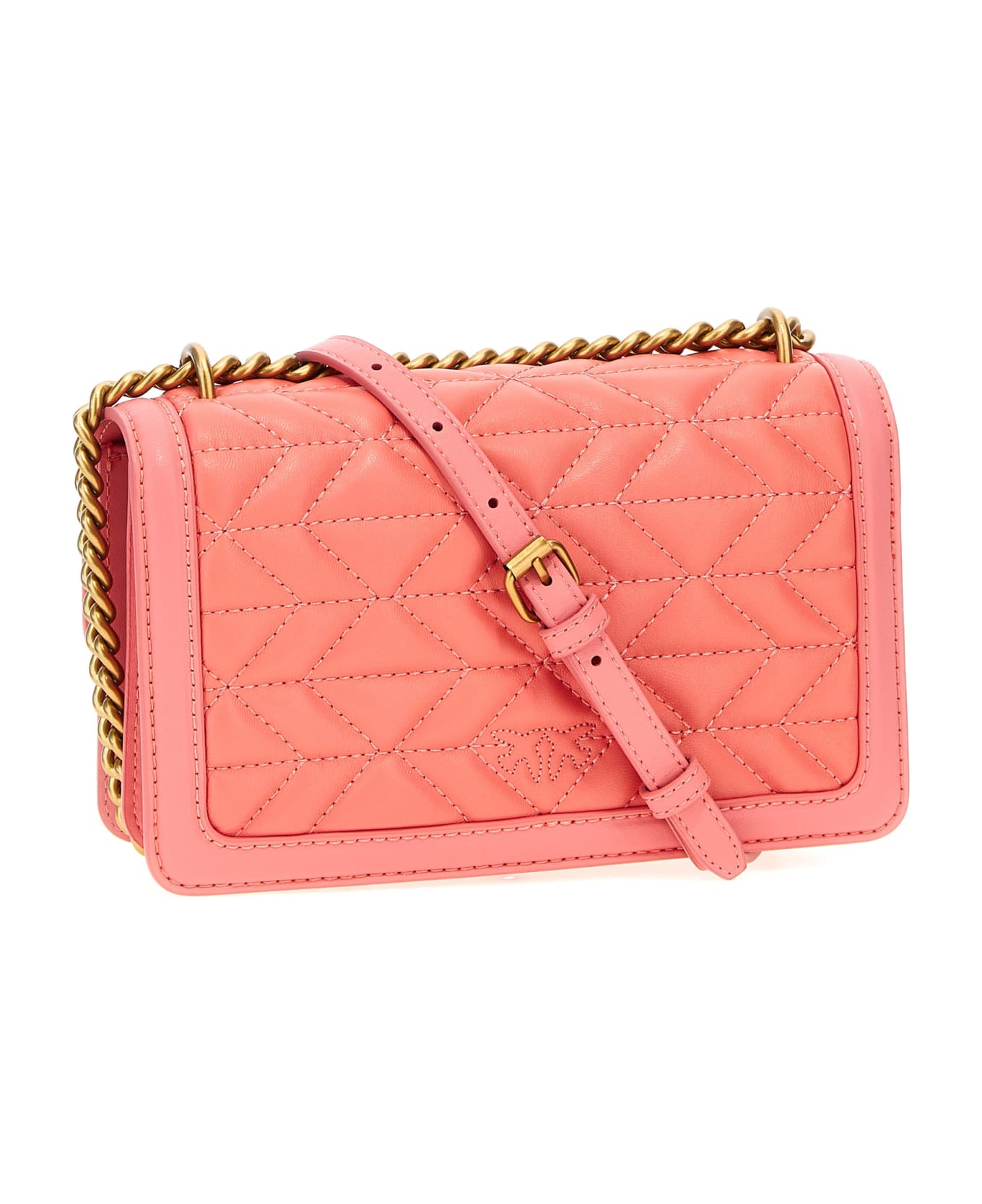 Pinko 'love One Mini' Crossbody Bag - Pink