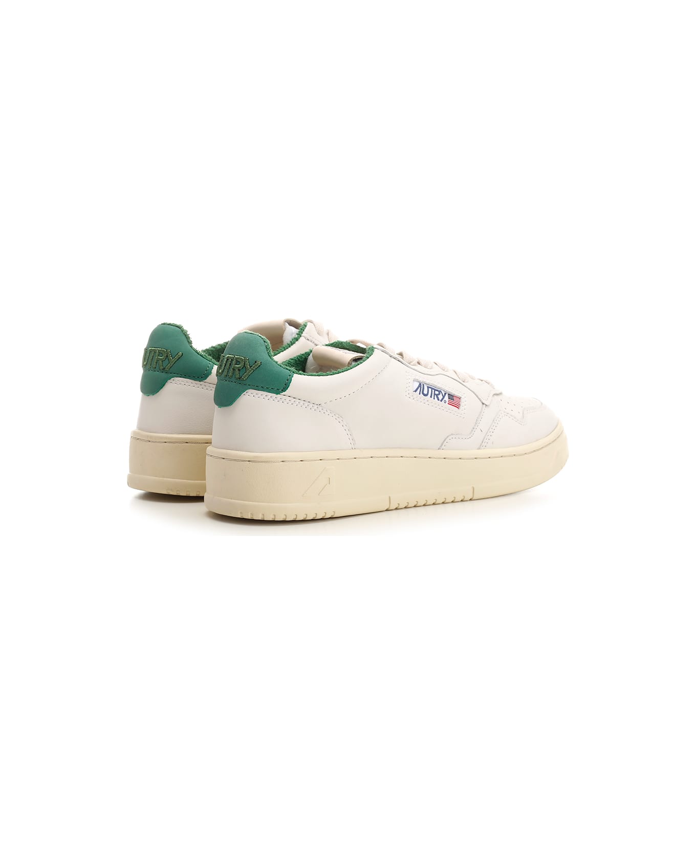 Autry Medalist 01 Lace-up Sneakers - White