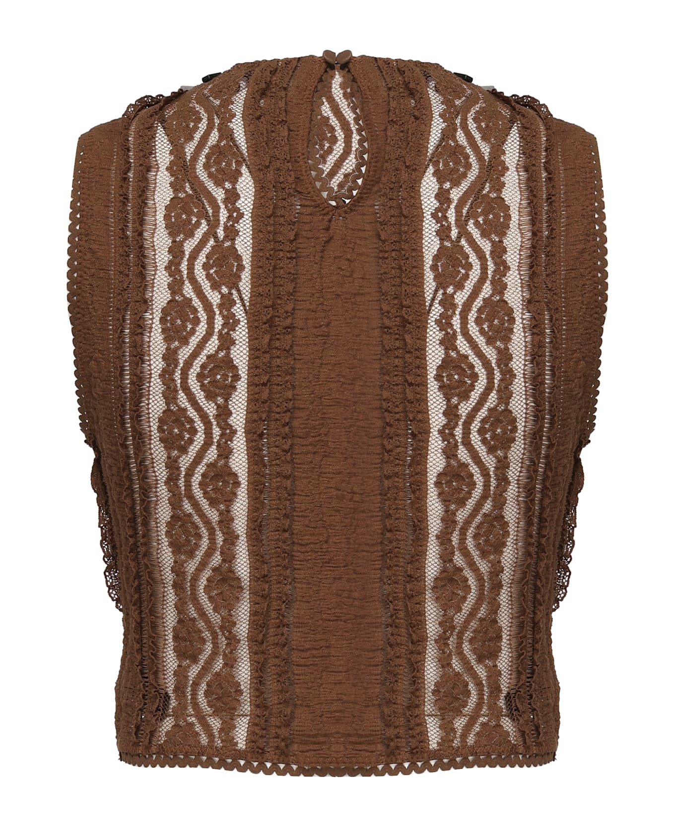 Charo Ruiz Asteria Top - Brown
