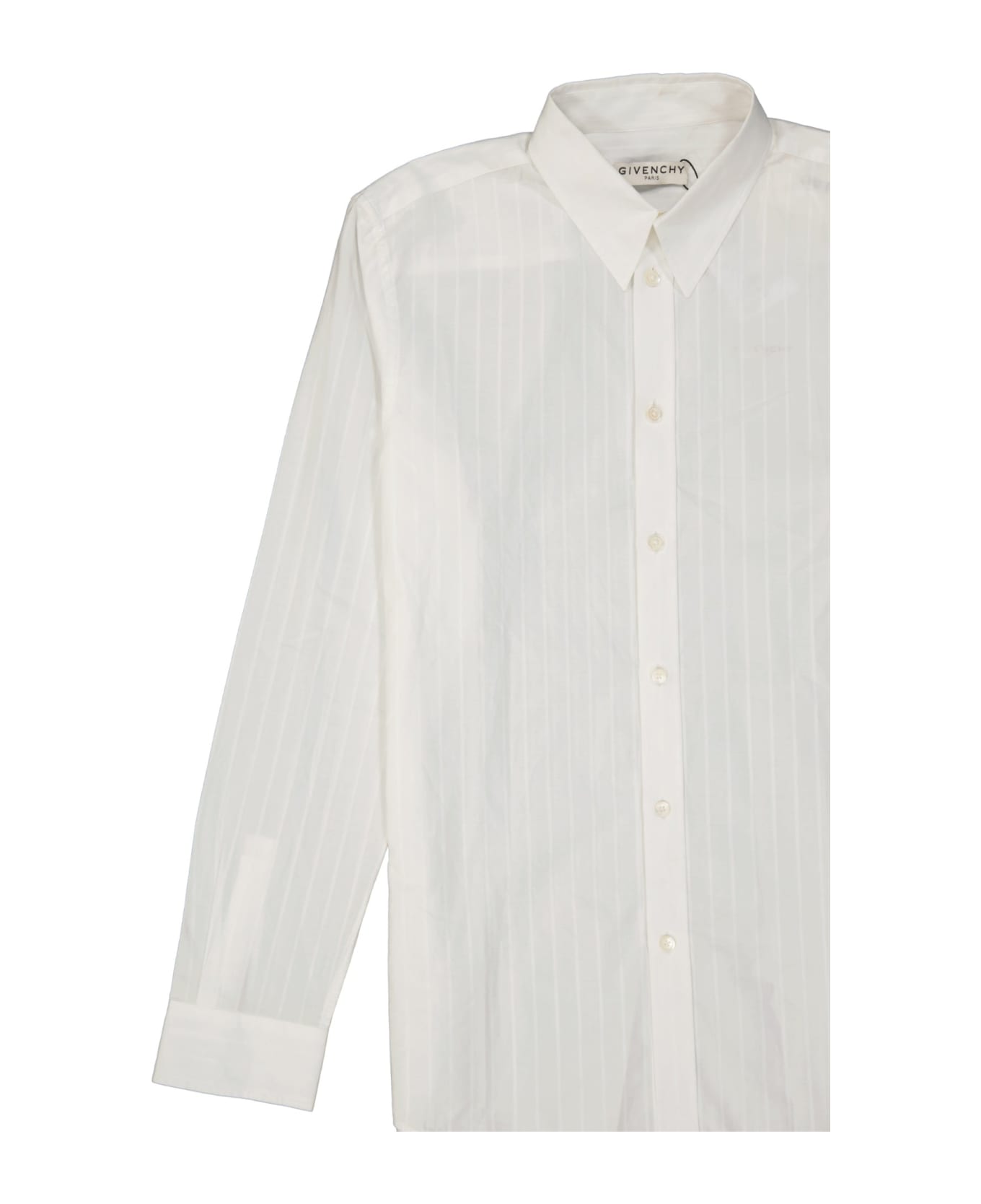 Givenchy Cotton Logo Shirt - White