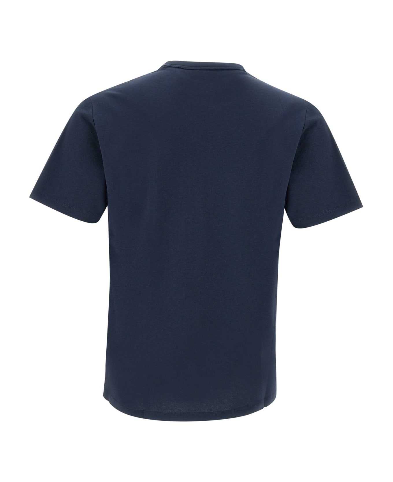 Sun 68 "solid" Cotton T-shirt - BLUE