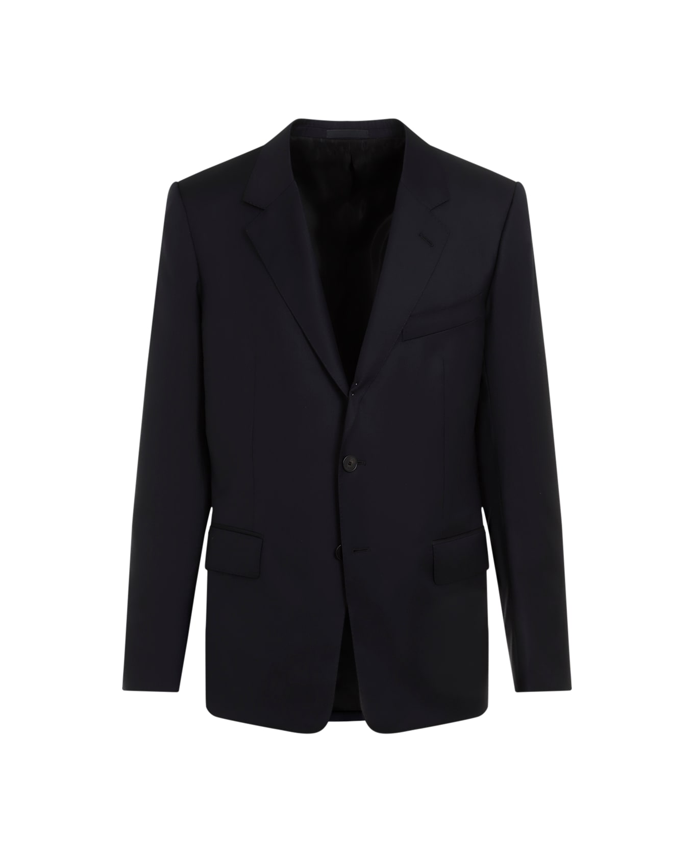 Lanvin Single Breasted Tailored Jacket - Navy Blue