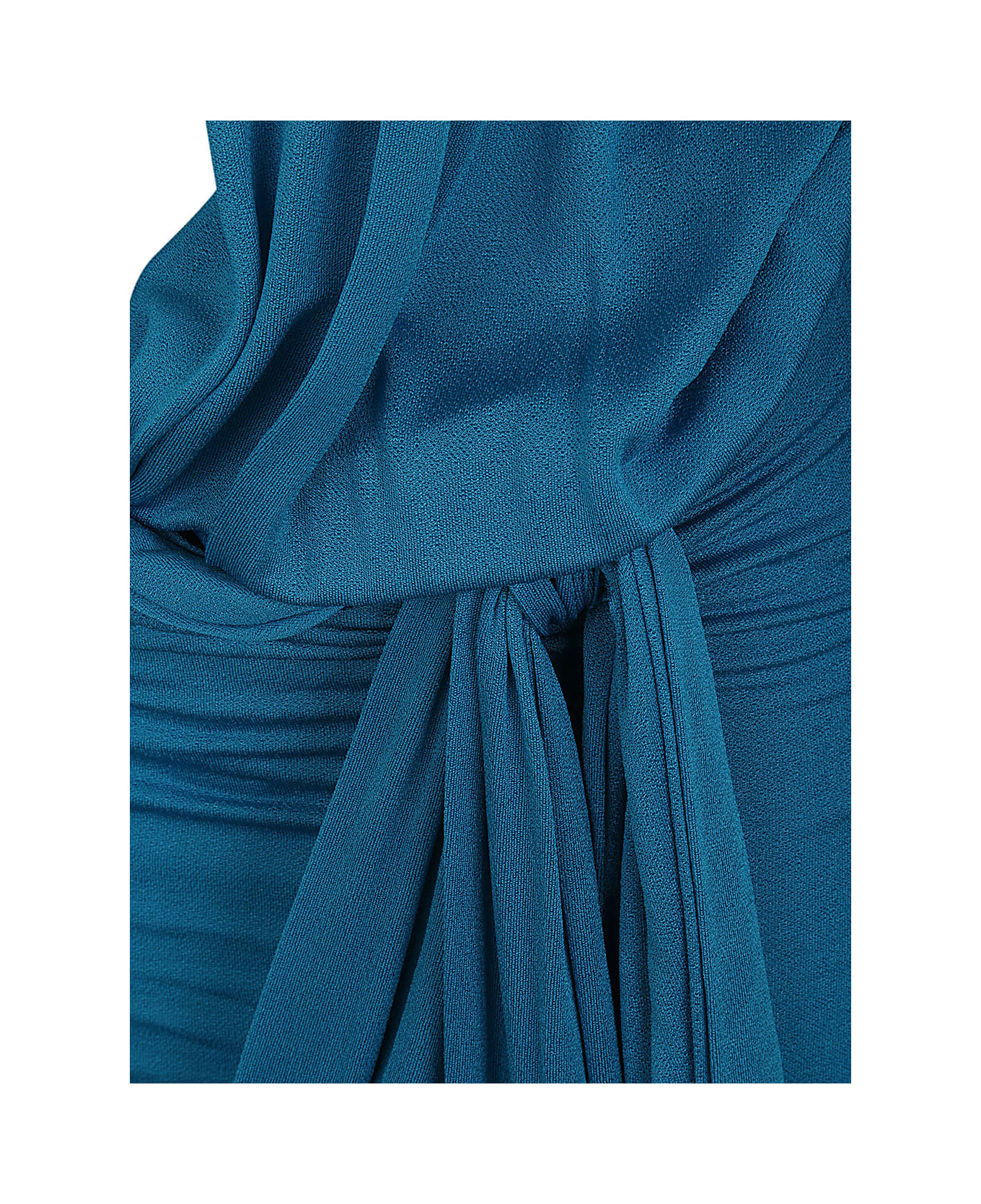 Blumarine 2a416a Mini Dress - Jewel Blue ワンピース＆ドレス
