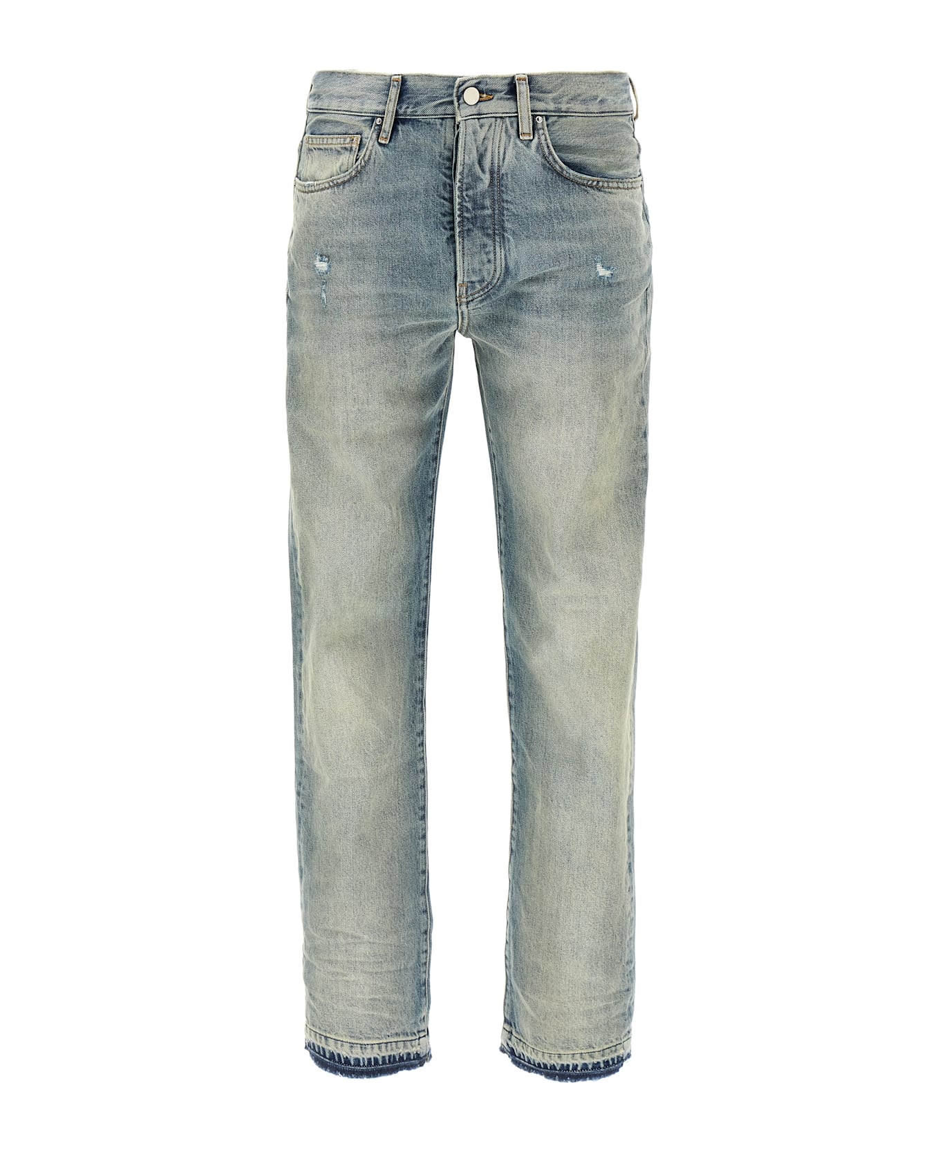 AMIRI 
released Hem
 Jeans - Blue