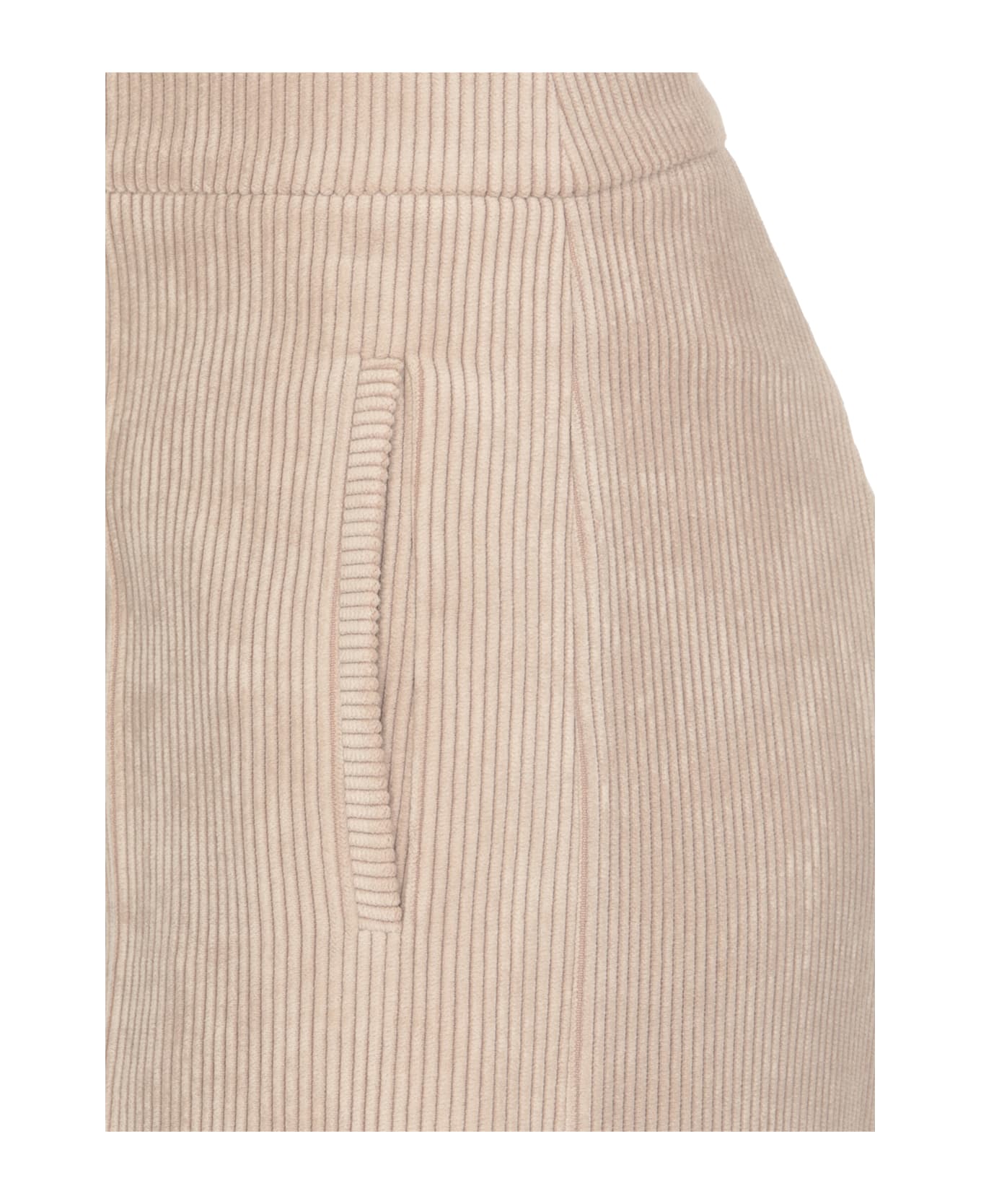 D.Exterior Corduroy Pants - Beige