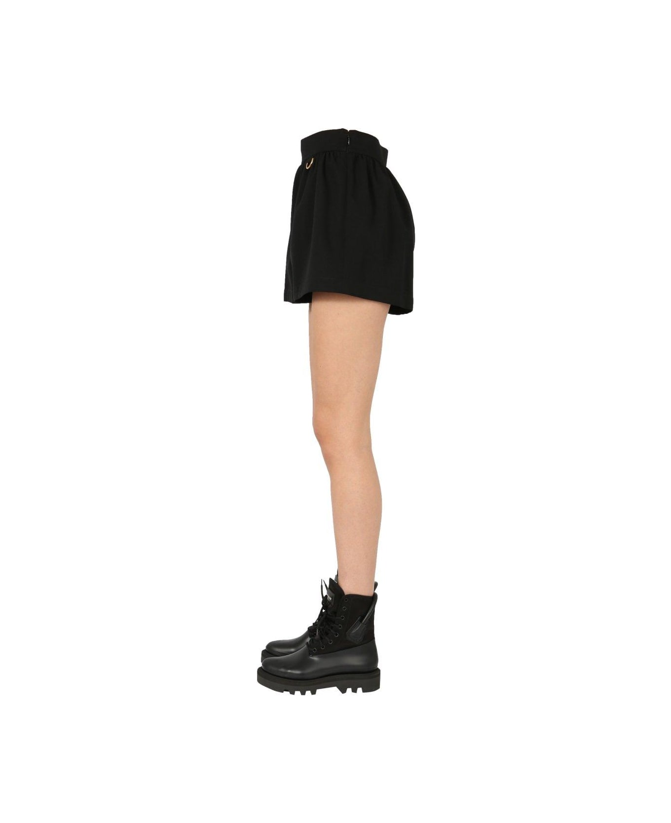 Givenchy Puffy Bermuda Shorts - BLACK