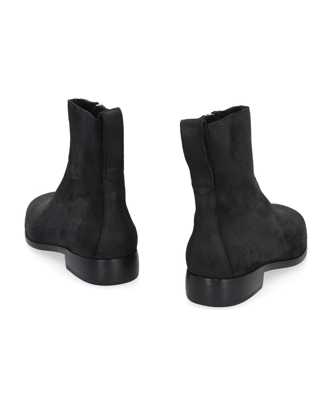 Our Legacy Michaelis Suede Ankle Boots - black