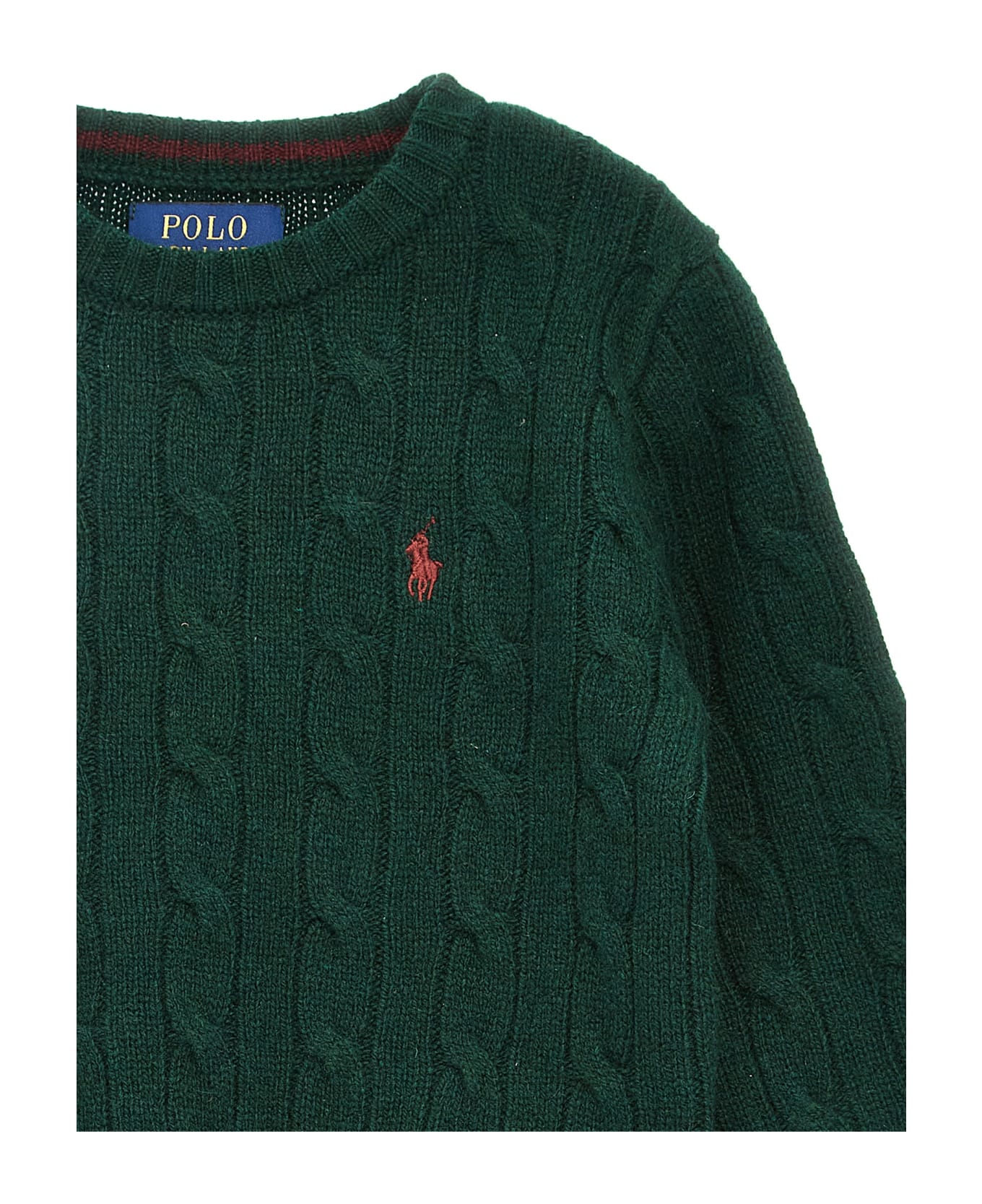 Polo Ralph Lauren Logo Embroidery Sweater - Green