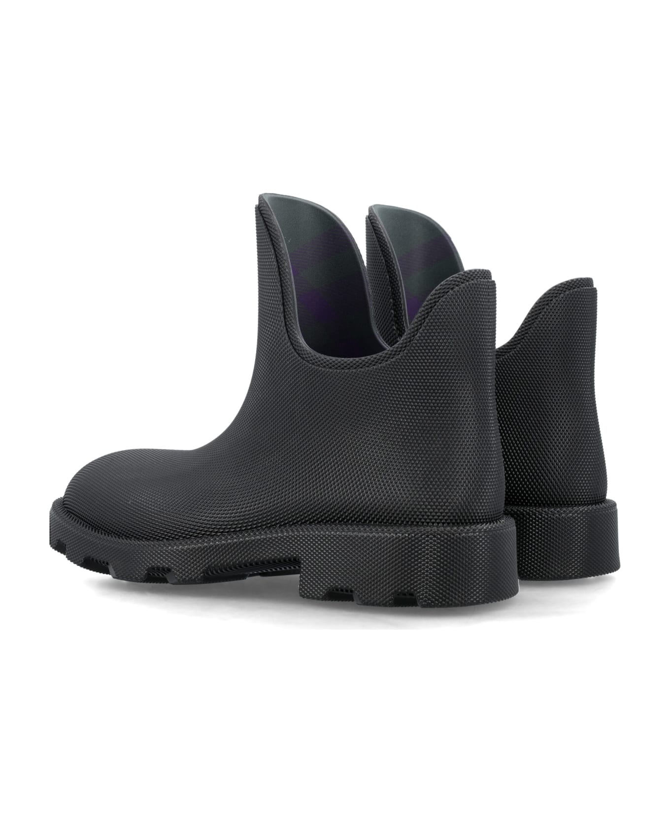 Burberry London Mf Ray Ankle Boots - BLACK ブーツ