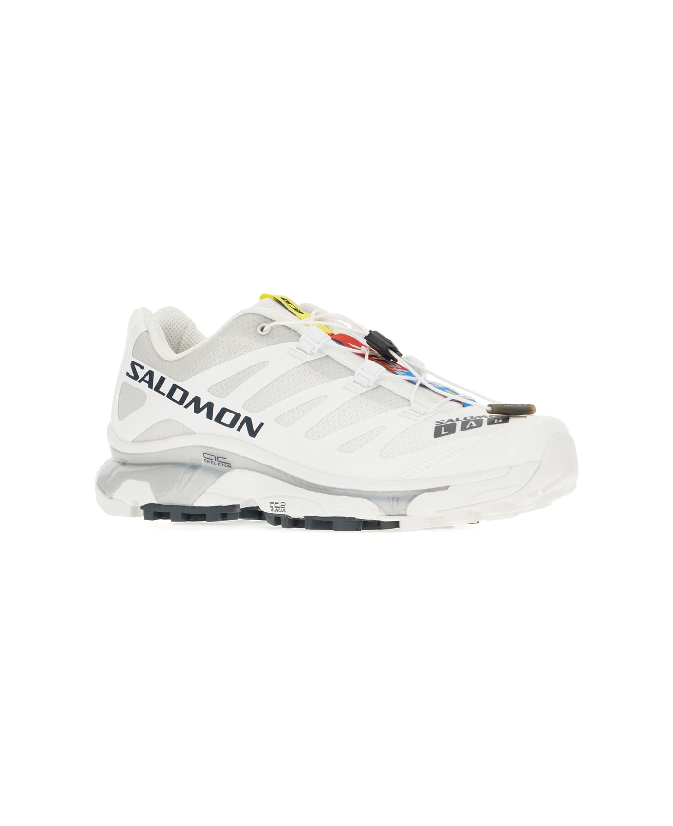 Salomon Two-tone Fabric Xt-4 Og Sneakers - WHITEEBONYLUNARROCK