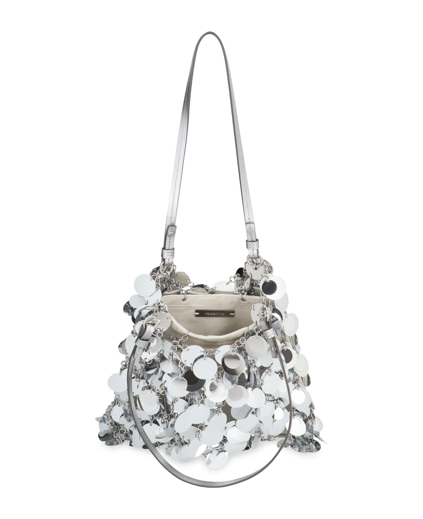 Paco Rabanne Sparkles Tote Bag - silver ショルダーバッグ