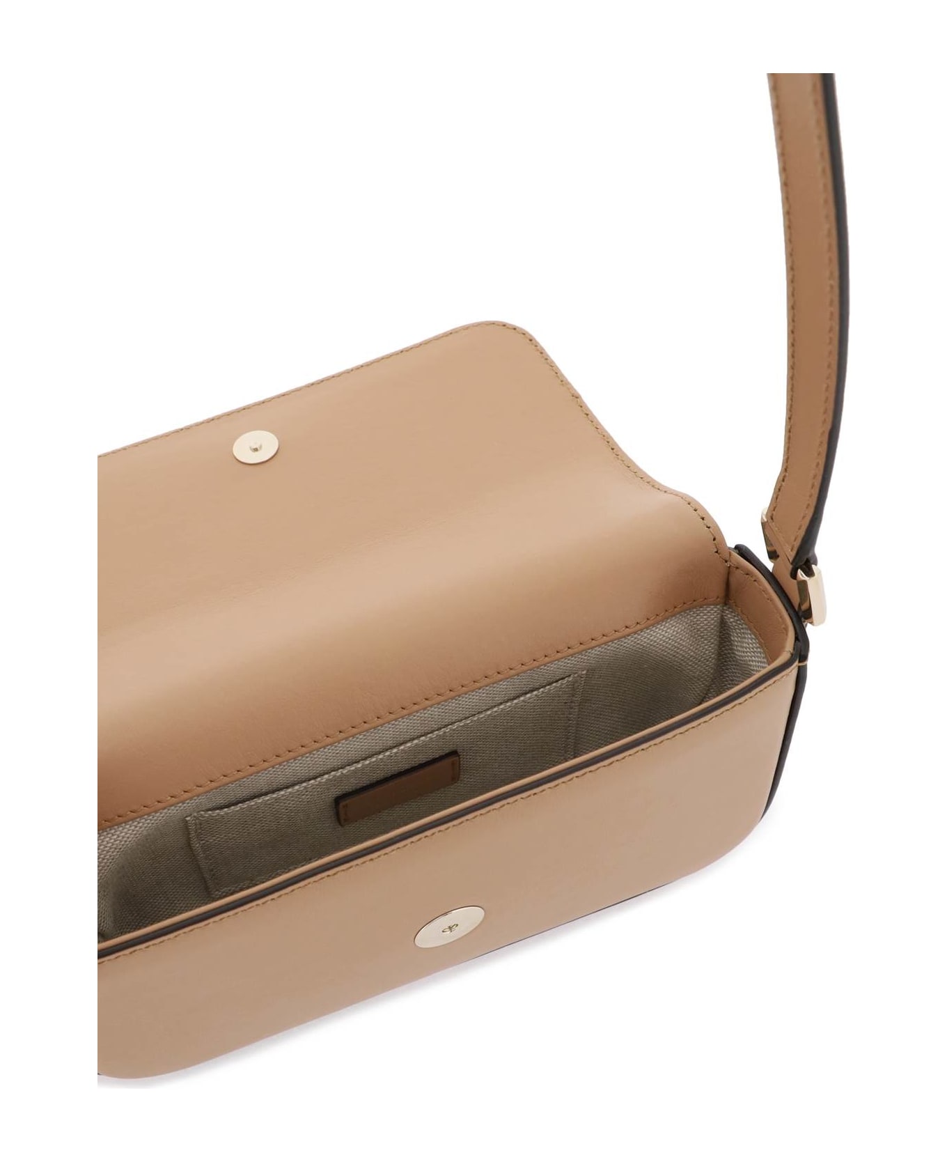 Jimmy Choo Avenue Mini Shoulder Bag - BISCUIT LIGHT GOLD (Brown) ショルダーバッグ