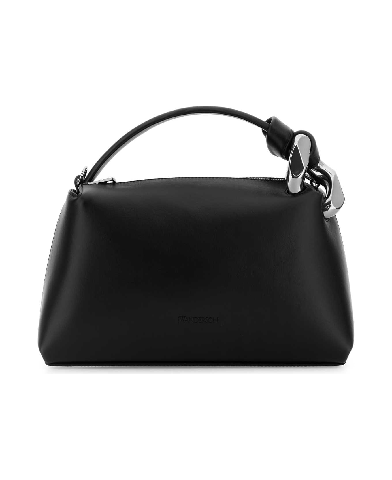 J.W. Anderson Black Leather Handbag - Black