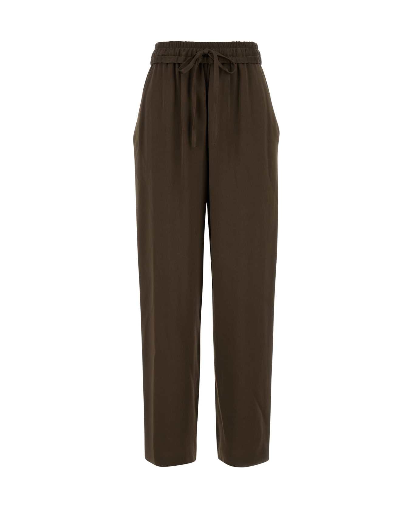 Isabel Marant Mud Viscose Blend Kendra Pant - BRONZE