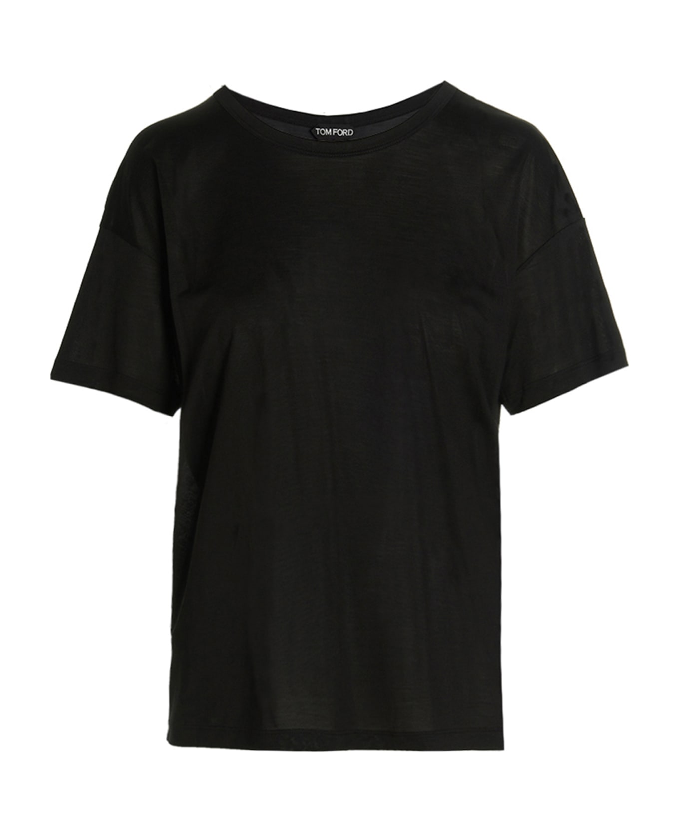 Tom Ford Silk T-shirt - Black  
