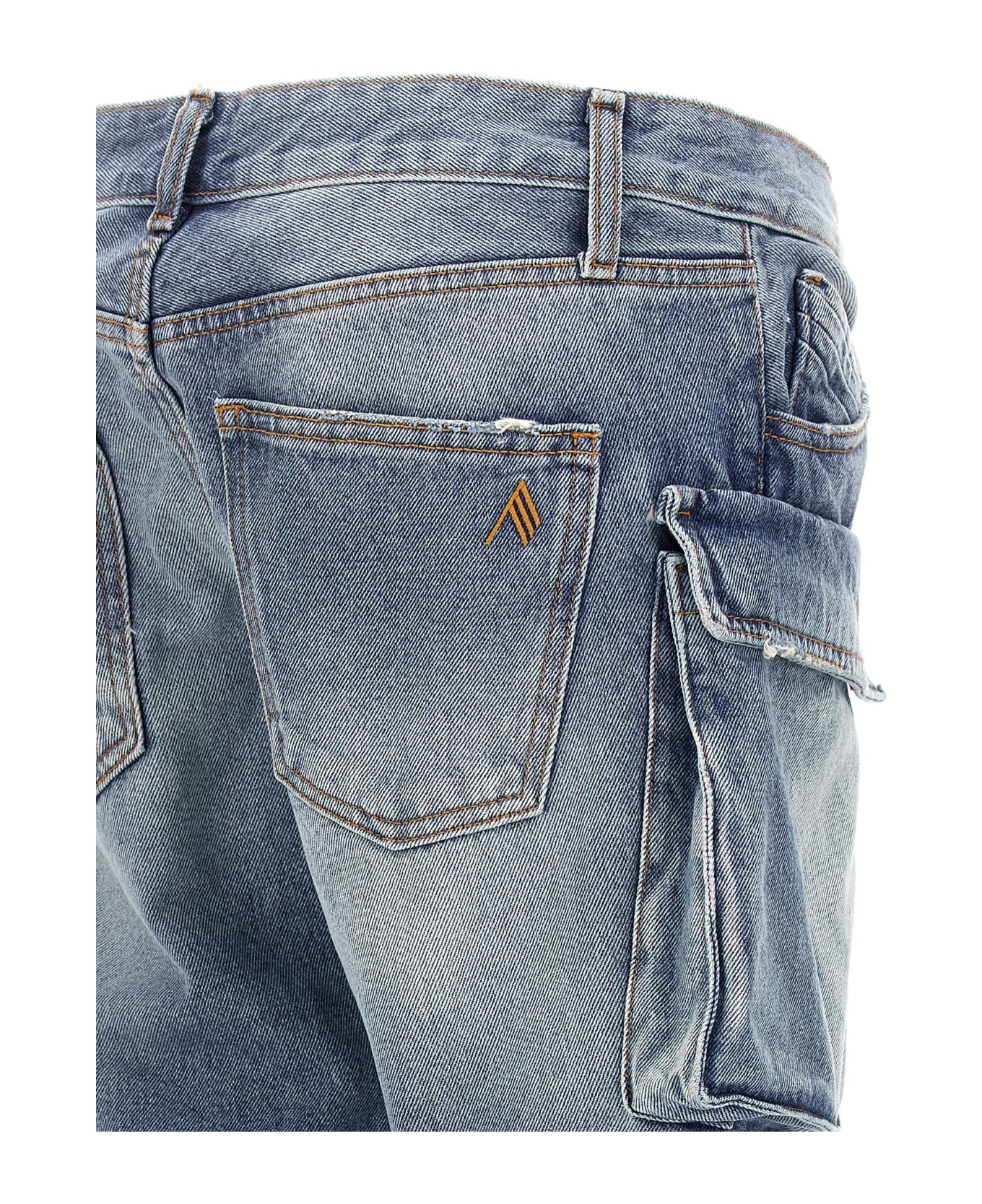 The Attico 'essie' Jeans - Blue デニム
