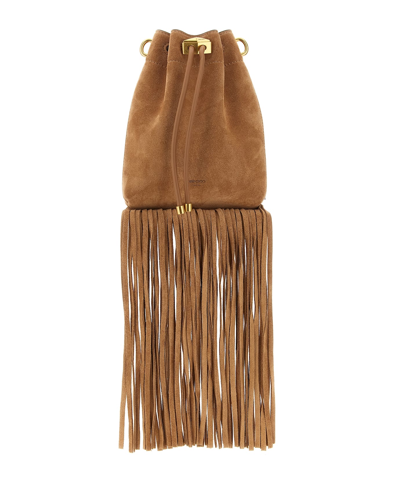 Jimmy Choo 
cinch
 Mini Bucket Bag - Brown