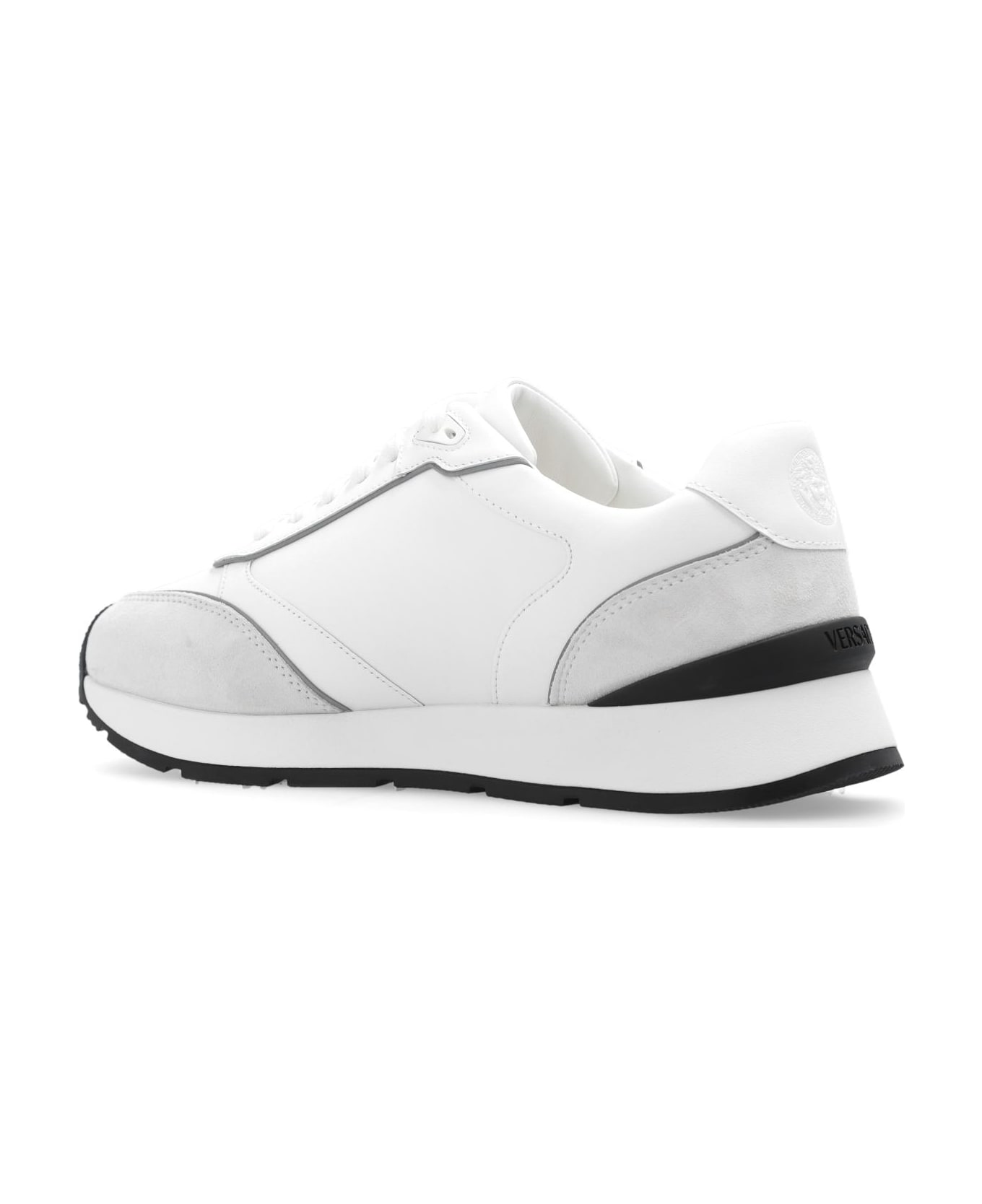 Versace 'milano' Sneakers - Bianco