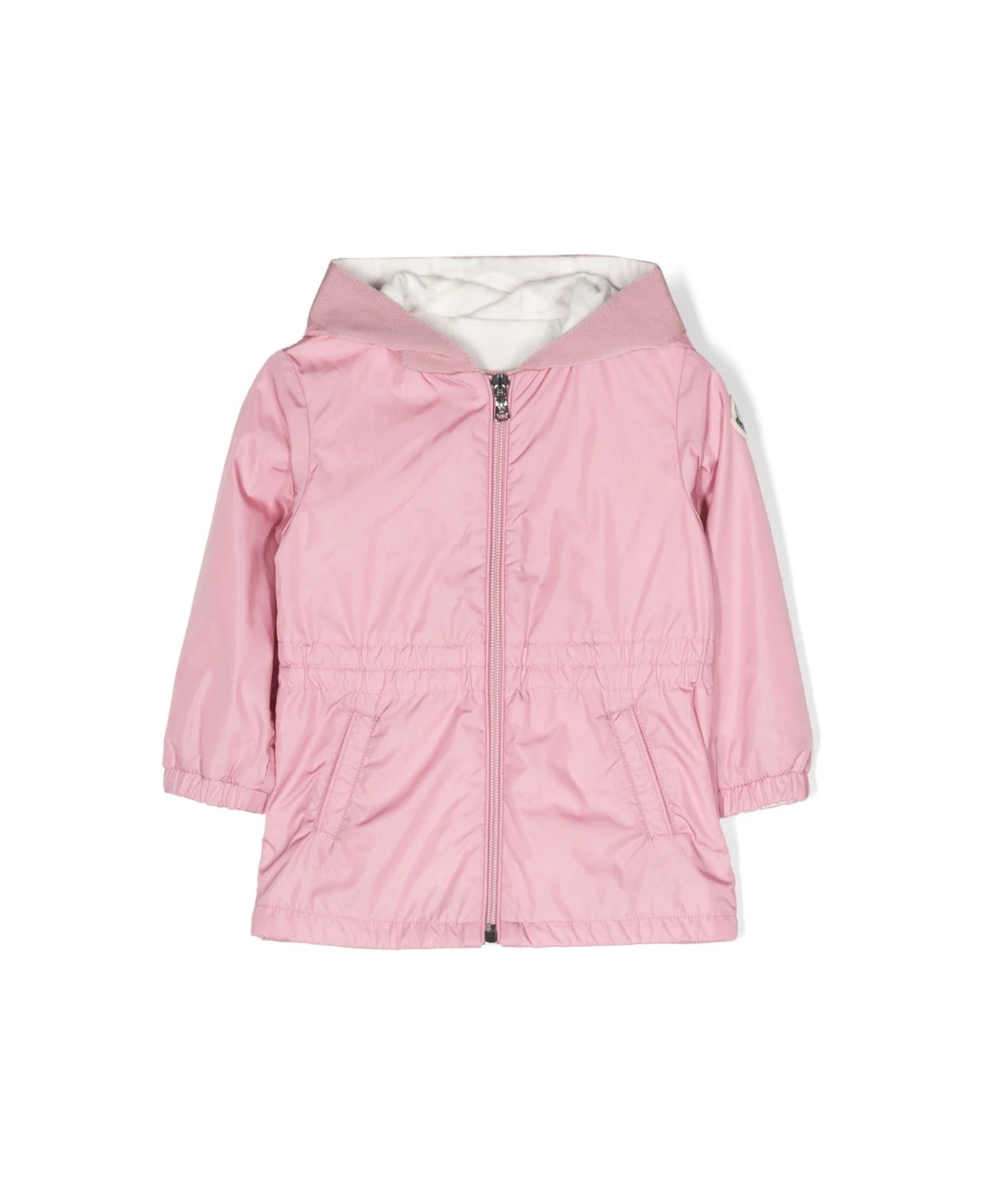 Moncler Pink Messein Hooded Jacket - Pink コート＆ジャケット