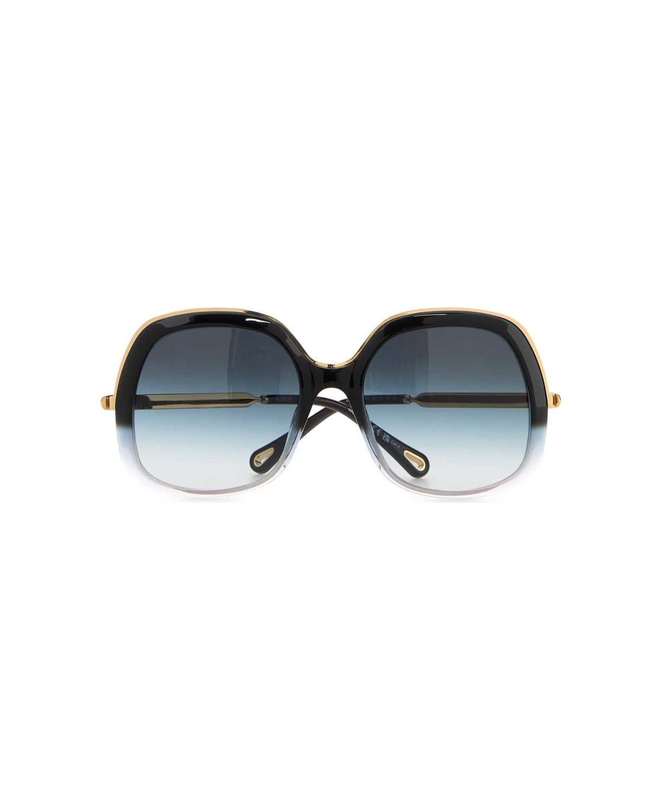 Chloé Black Acetate Sunglasses - GREYGOLDGREY
