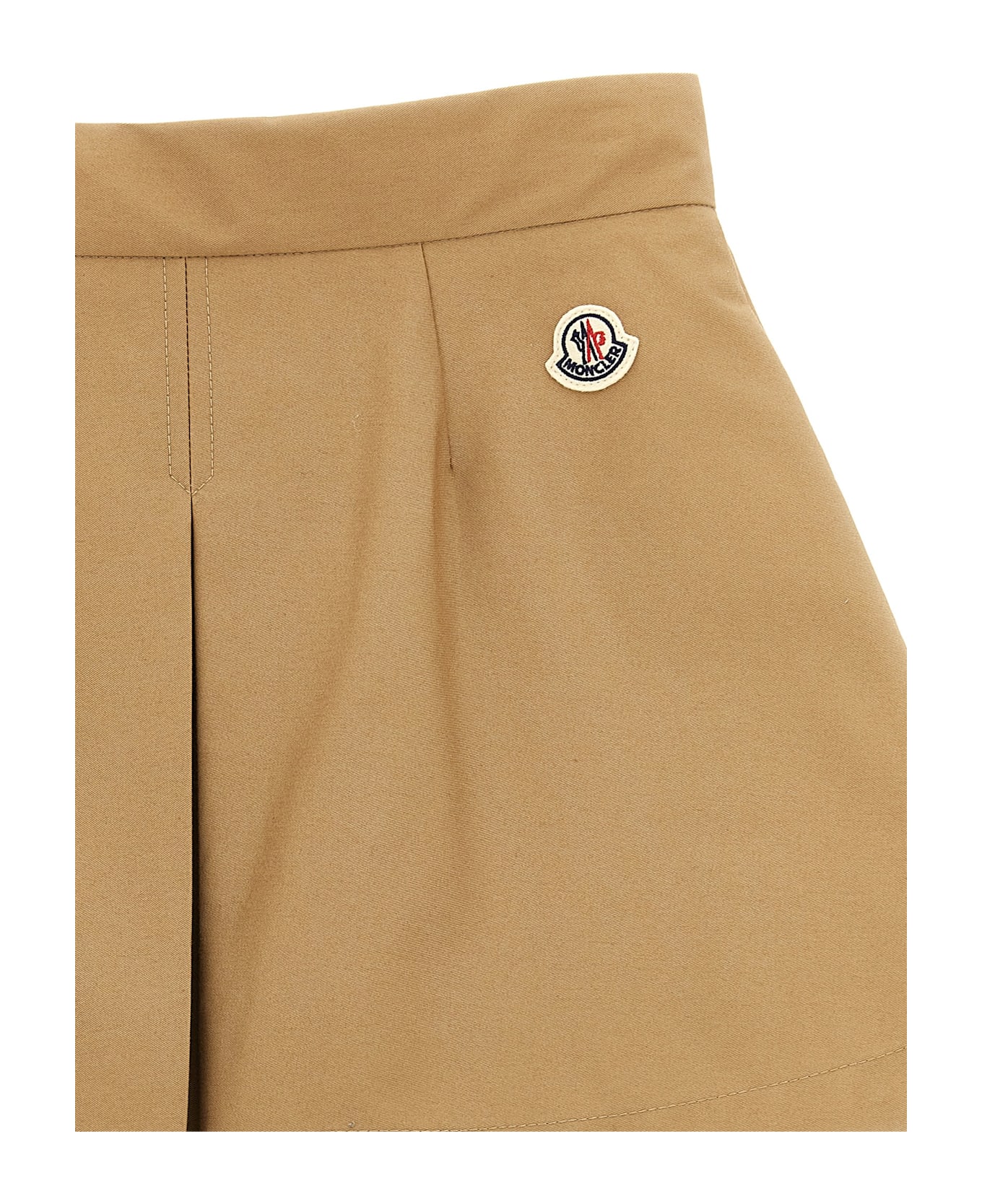 Moncler Pleated Skirt - Beige