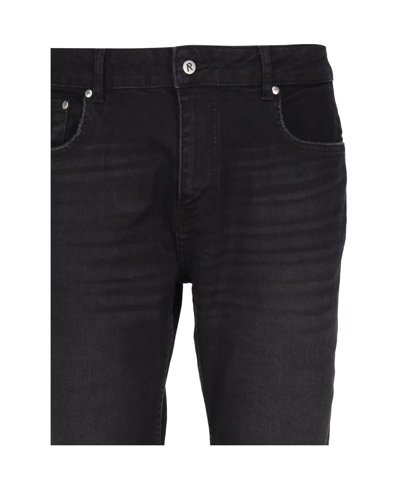 REPRESENT Classic Jeans In Denim Cotton - Black