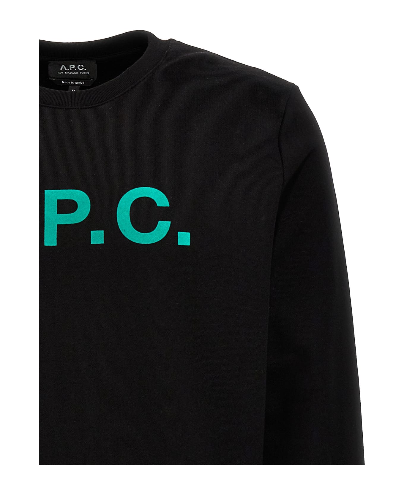 A.P.C. 'vpc' Sweatshirt - noir/vert