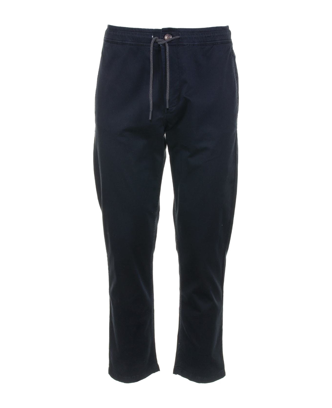 Ecoalf Trousers pants With Drawstring At The Waist - NAVY
