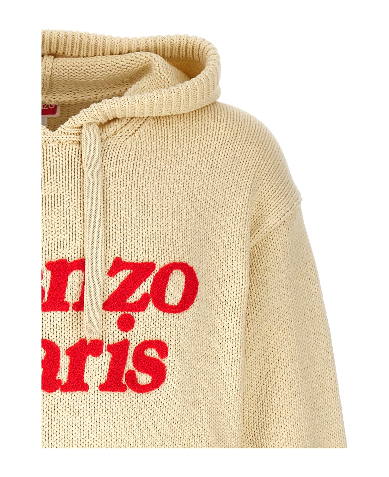 Kenzo 'kenzo By Verdy' Hooded Sweater - Off white