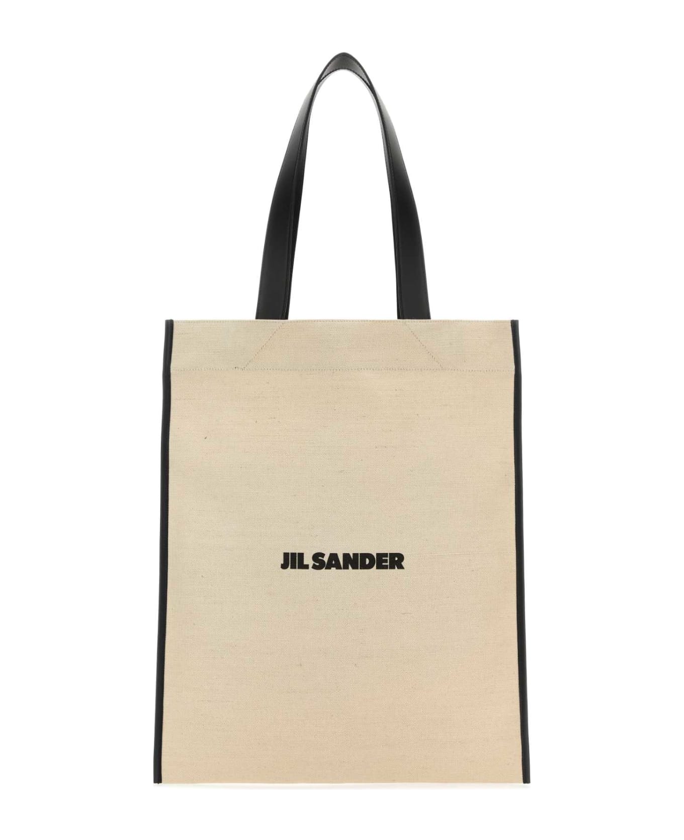 Jil Sander Sand Canvas Shopping Bag - NATURAL