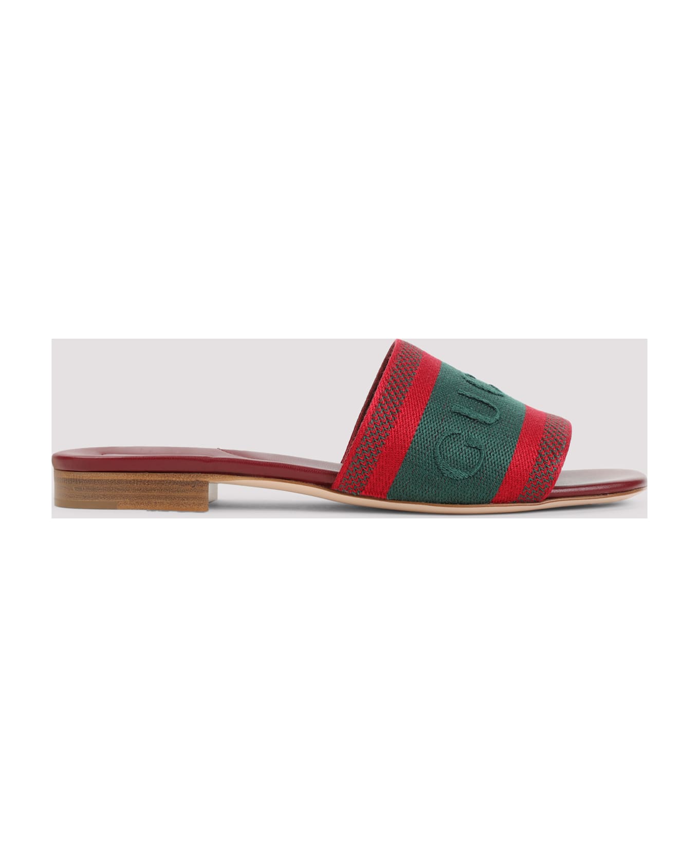 Gucci Jane Sandals - Red Green