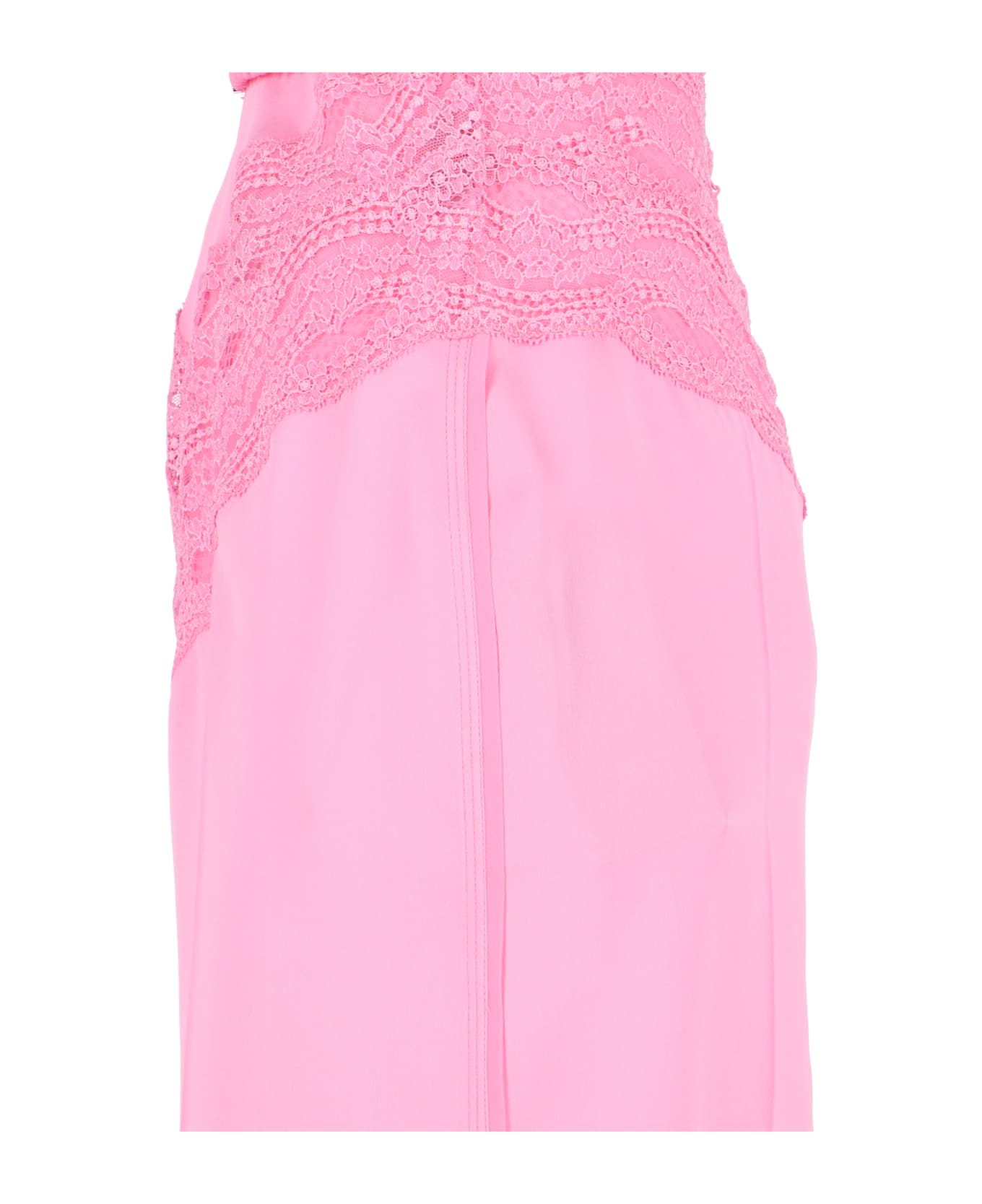 Gucci Silk Satin Midi Dress - Pink