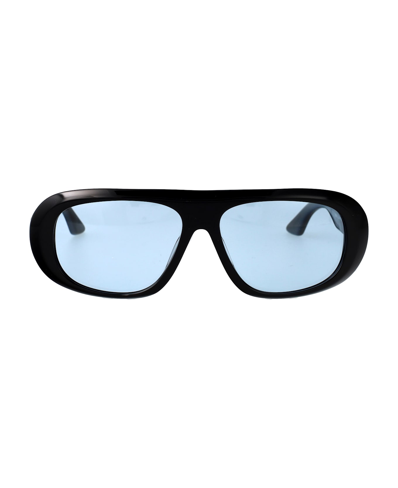 GCDS Gd0067 Sunglasses - nero lucido / blu