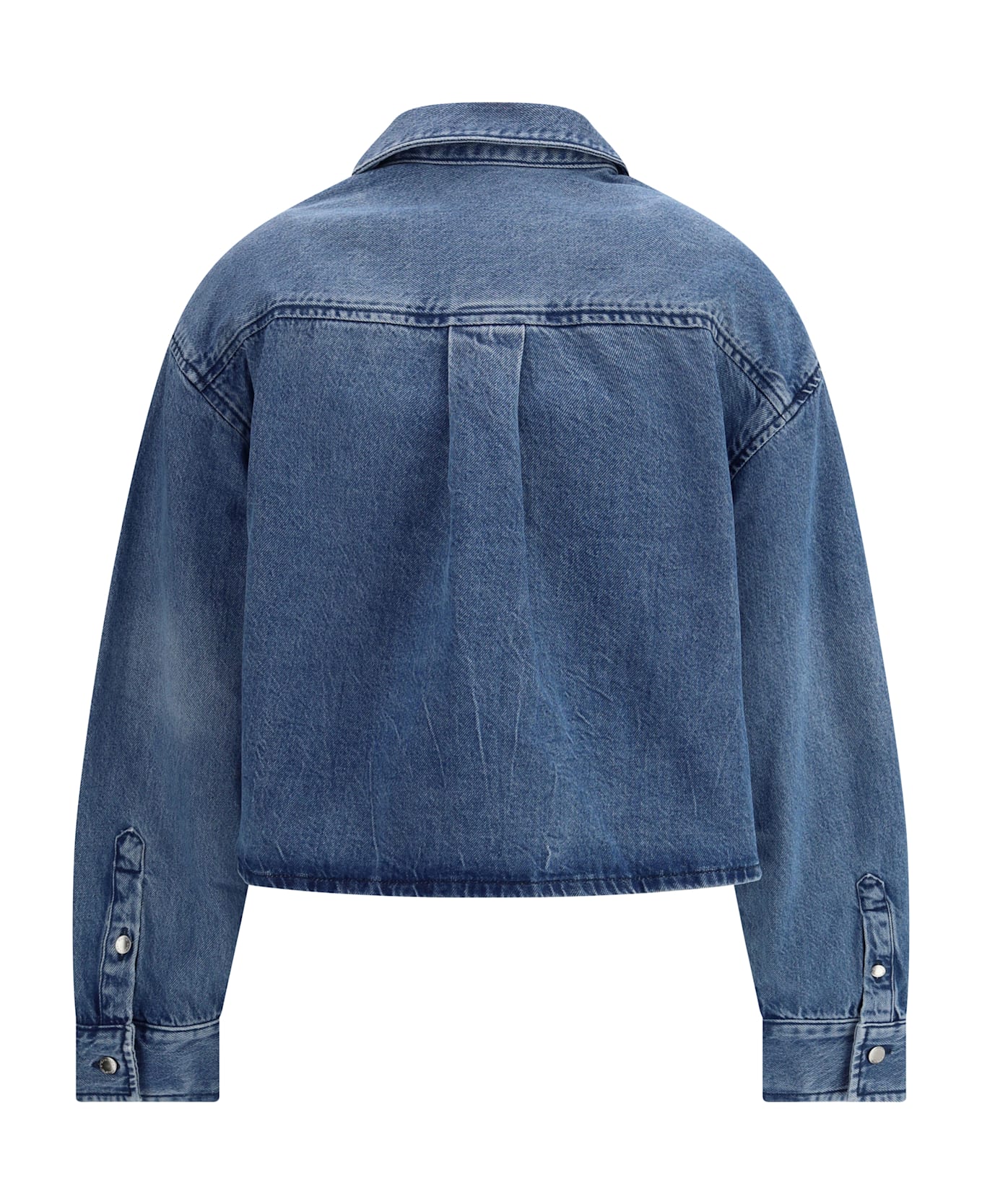 Alexander Wang Cropped Denim Shirt