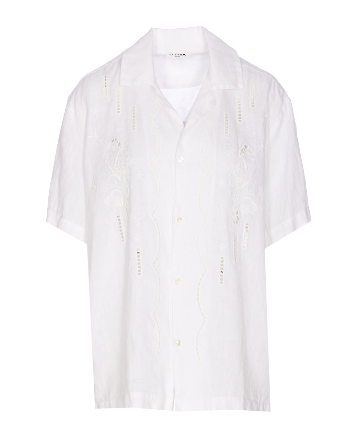 Parosh Beach Shirt - White