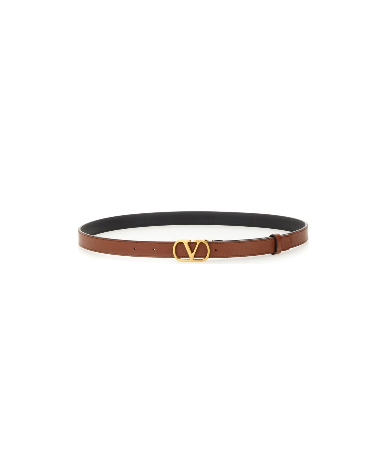 Valentino Garavani "vlogo Signature" Belt - BROWN