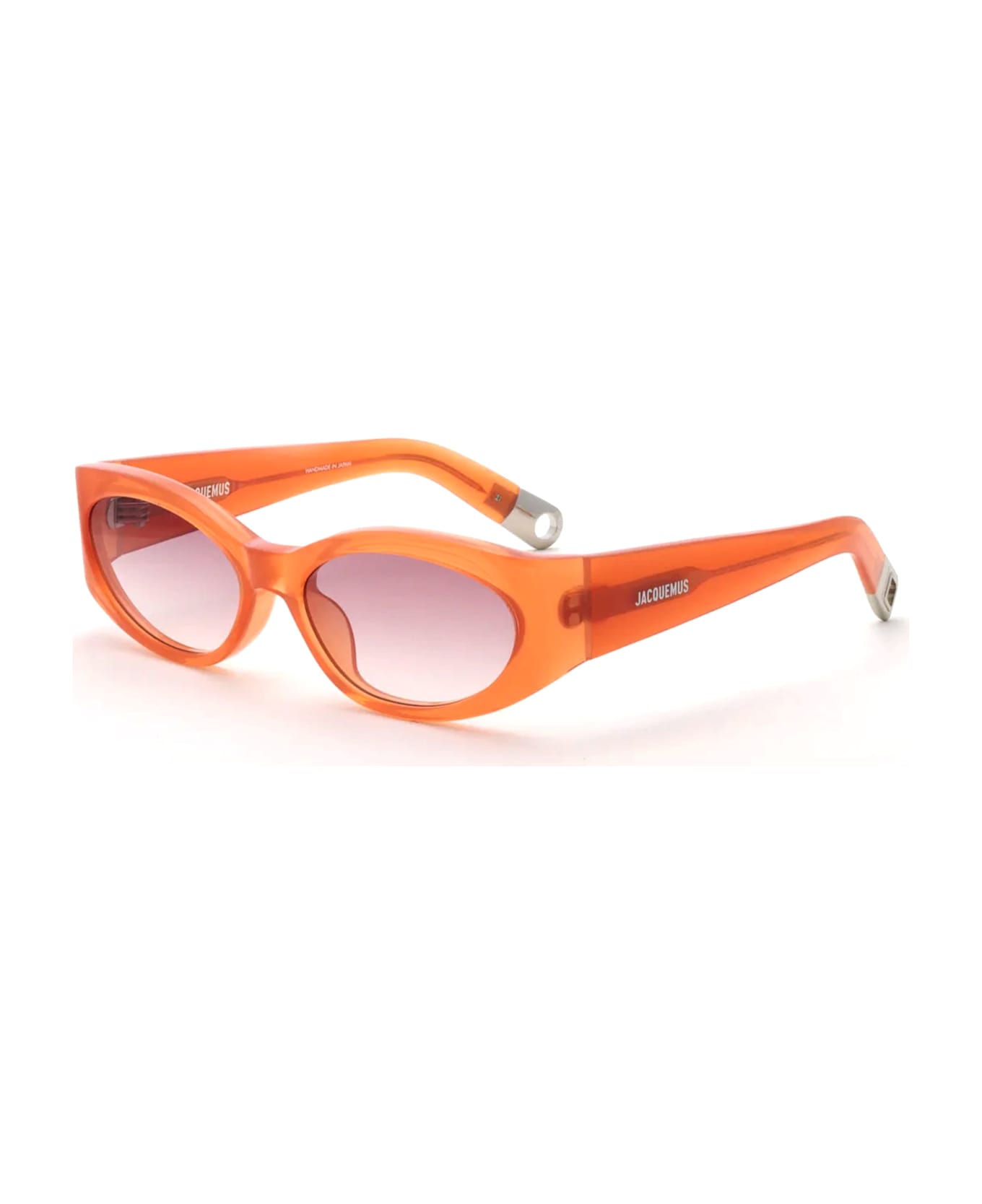 【送料&関税込】Jacquemus Ovalo - Amber / Rose Lens Sunglass Jacquemus Ovalo - Amber / Rose Lens Sunglasses | italist
