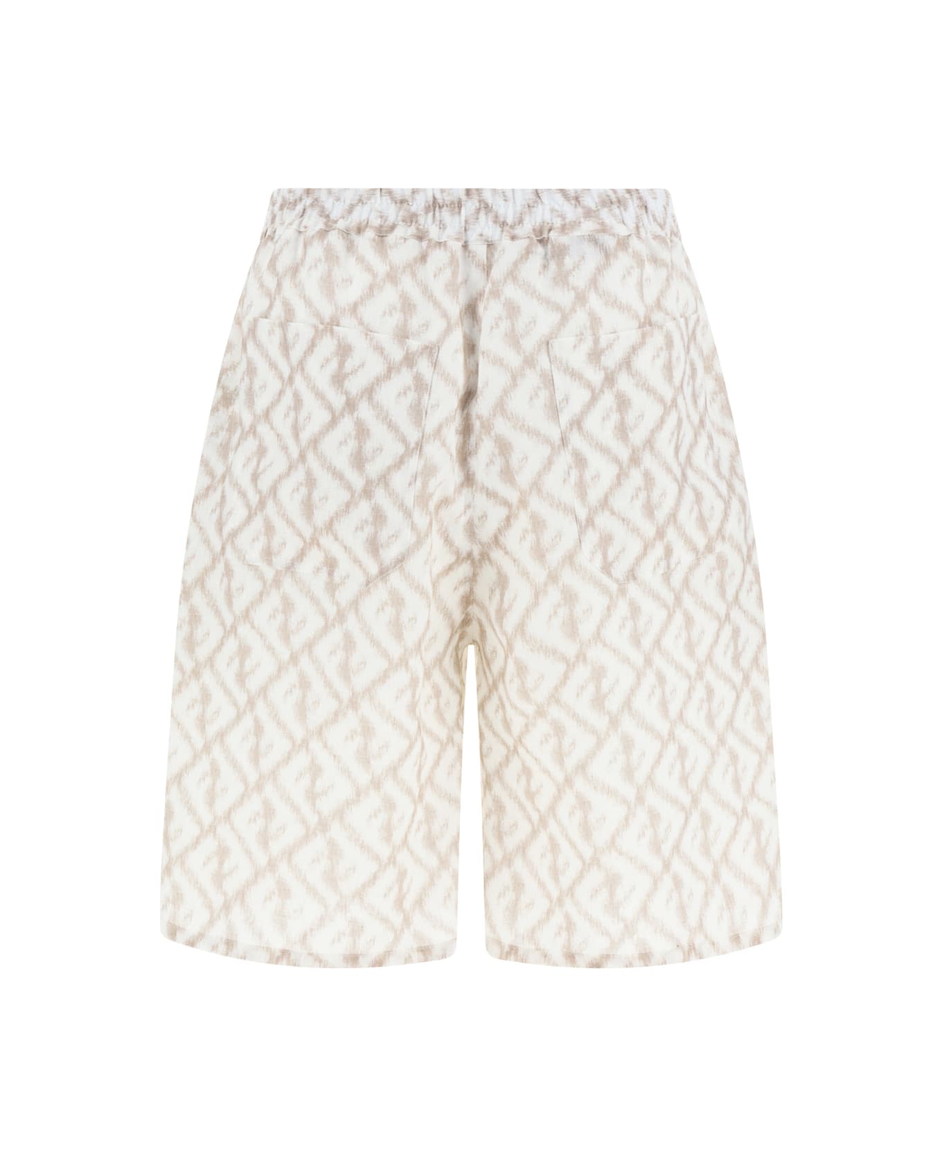 Fendi Linen Shorts - Rock ショートパンツ