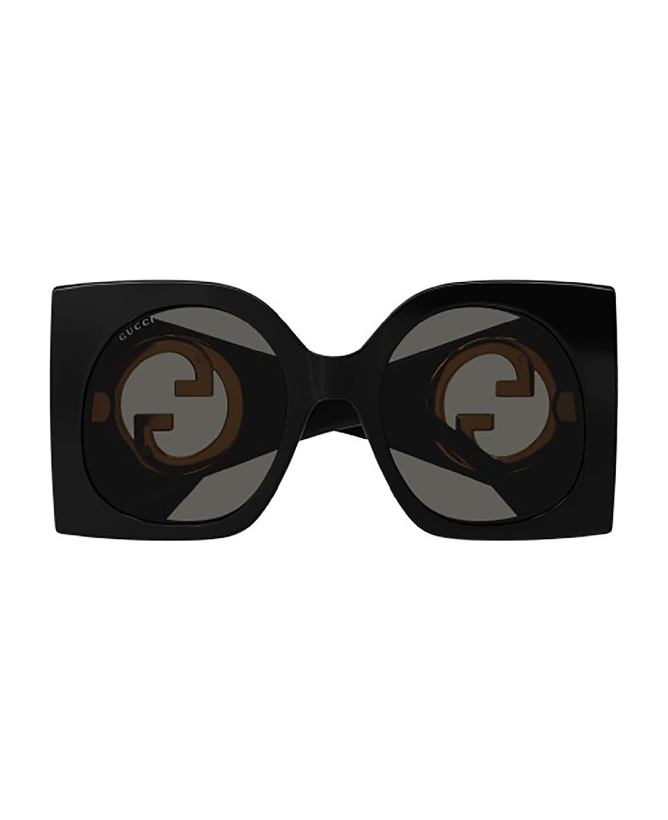 Gucci Eyewear GG1254S Sunglasses - Black Black Grey