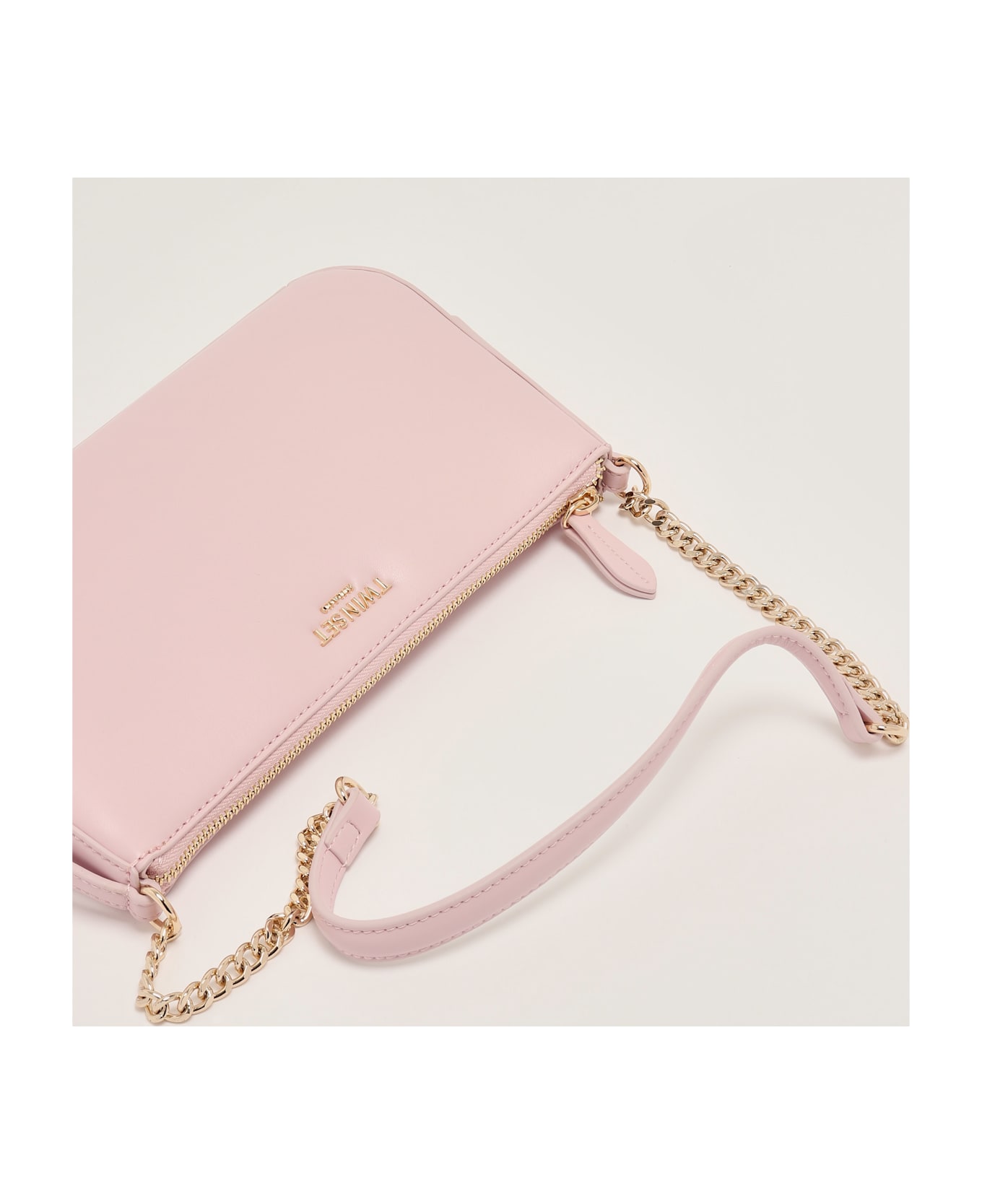 TwinSet Poliuretano Clutch - ROSA