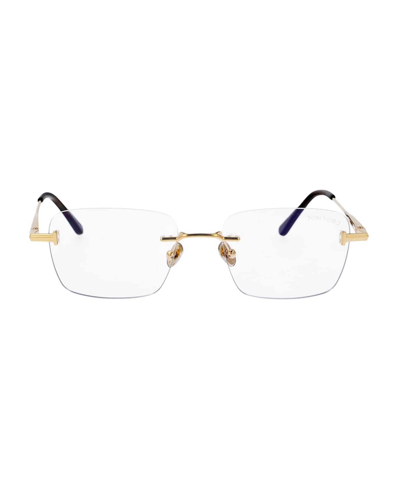 Tom Ford Eyewear Ft6117-b Glasses - Oro Carico Lucido