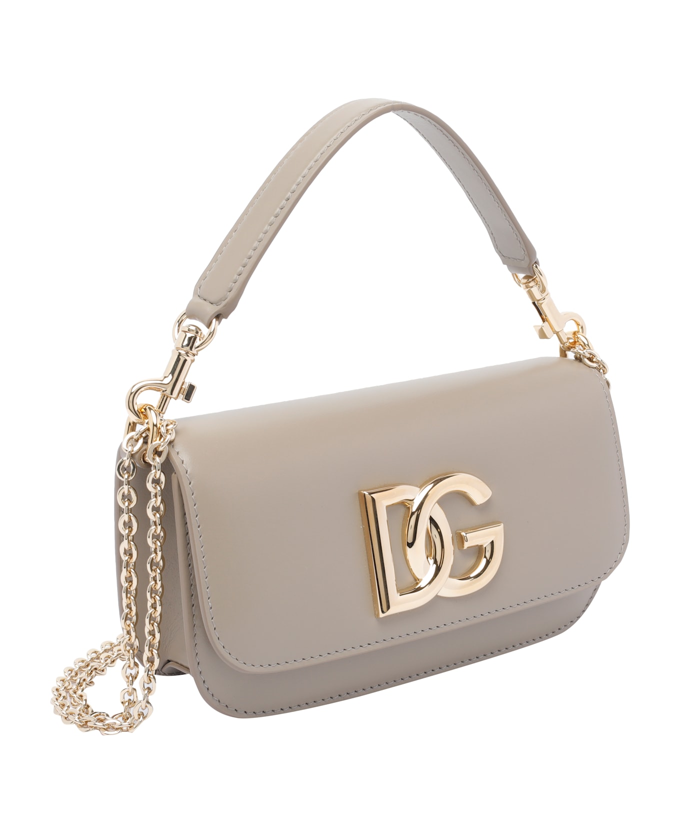 Dolce 
Gabbana 3.5 Crossbody Bag - Beige
