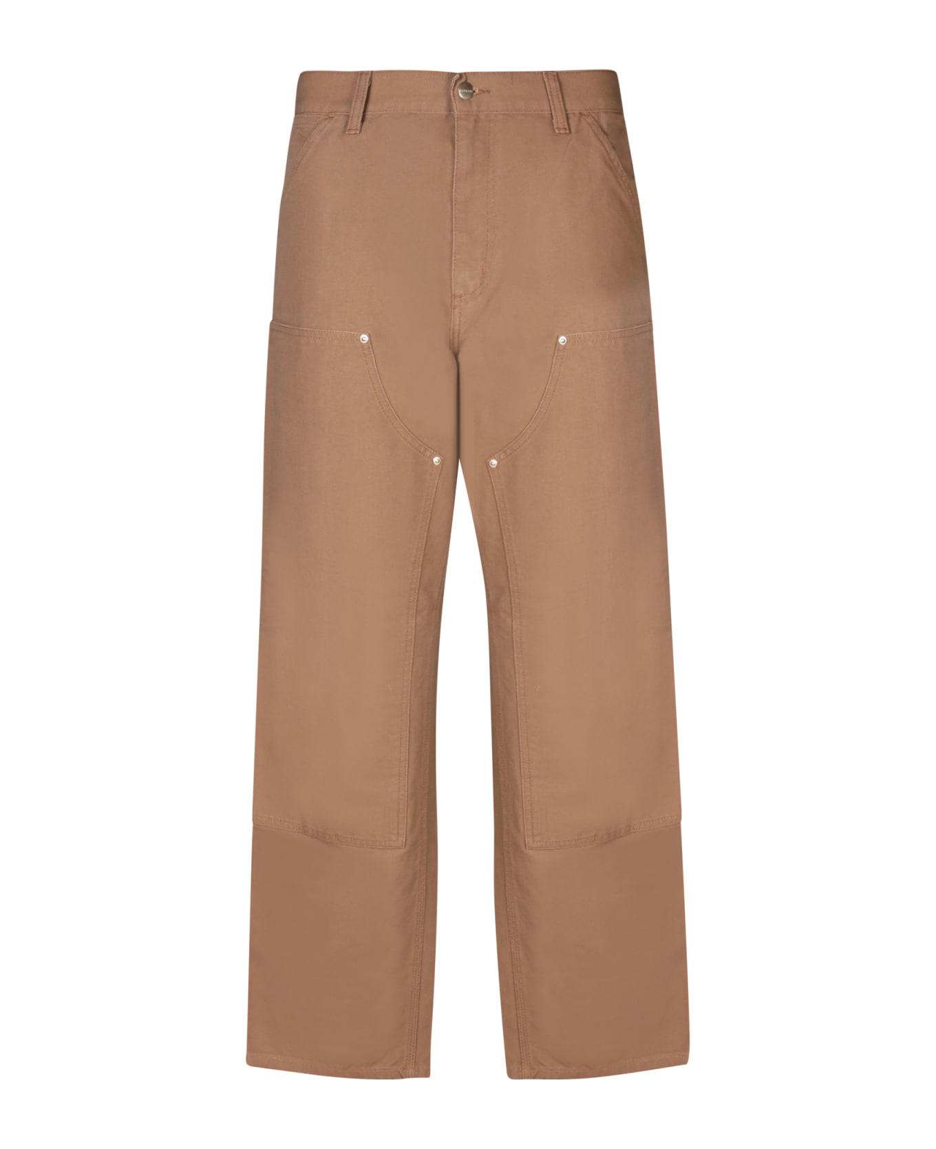 Carhartt Brown Double Knee Pants - Brown